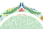 Anniversary Ketubah Detail