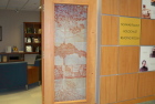 Schwab Holocaust Reading Room Glass Door