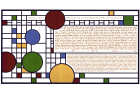 Frank Lloyd Wright-inspired Ketubah